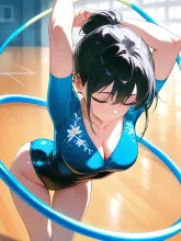 新体操の華·しなやかなレオタード の投稿作品