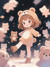 クマ女子♪