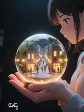 故郷の街灯り♪
