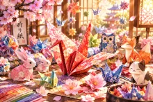 折り紙アート·いろどりの折り紙 の投稿作品