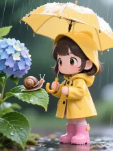 雨の日·濡れても濡れなくても の投稿作品