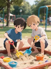 砂遊び