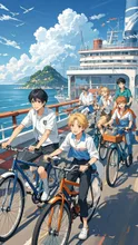 自転車で旅した夏の思い出