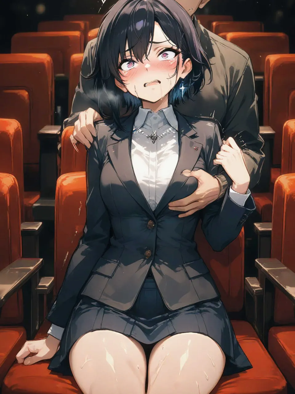まさか彼が、、こんな事、、ダメって♡