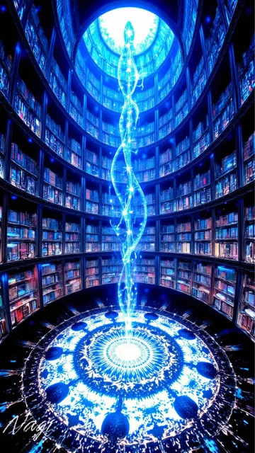 魔法界の図書館