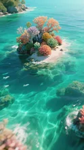珊瑚の島