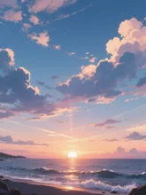 初日の出 — kinakochiさんのAIイラスト