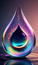 A drop of ()