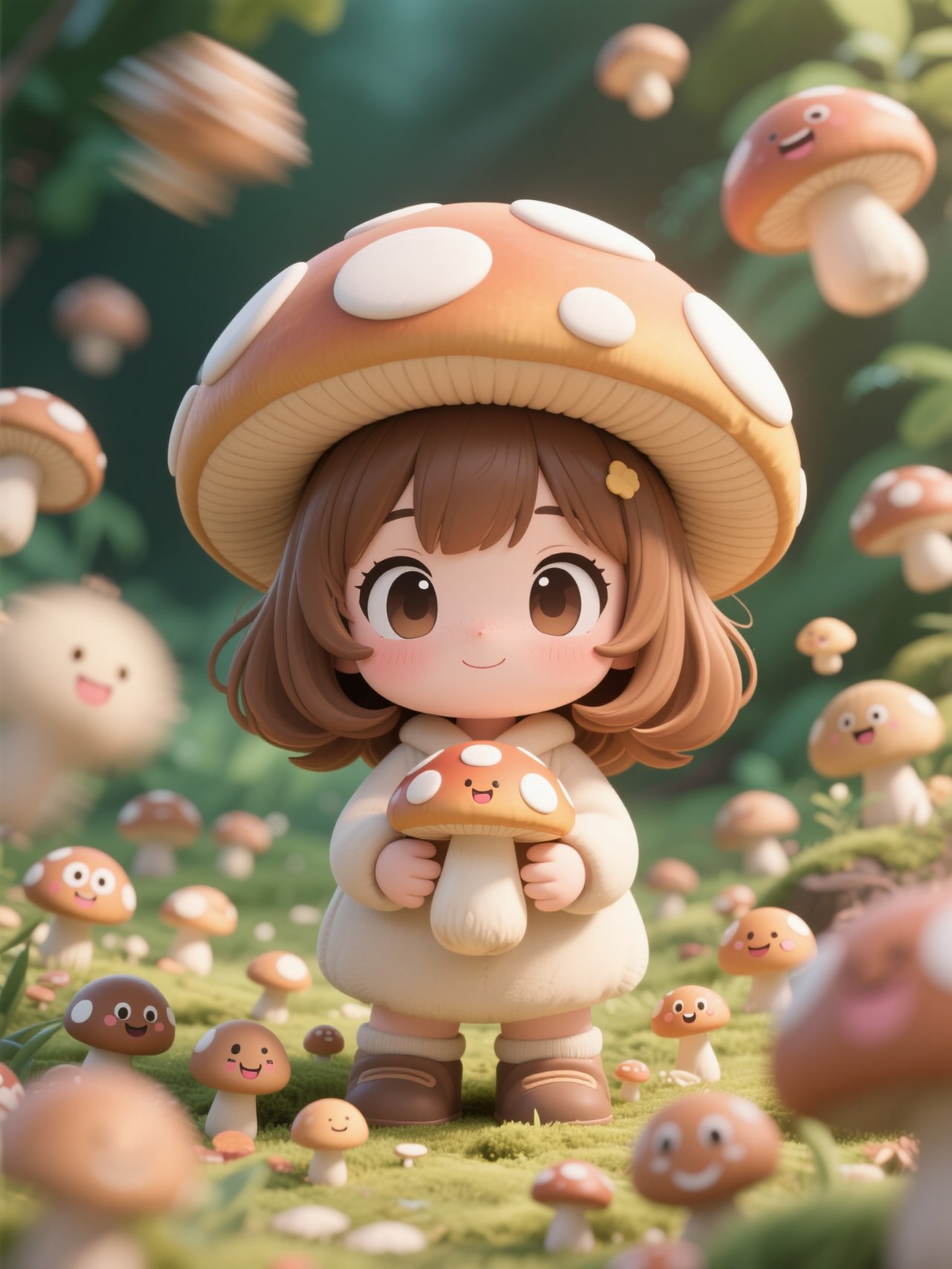 キノコ娘♪(꒪ˊ꒳ˋ꒪)