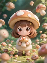 キノコ娘♪(꒪ˊ꒳ˋ꒪)