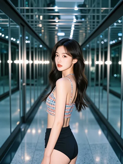 An endless corridor of mirrors