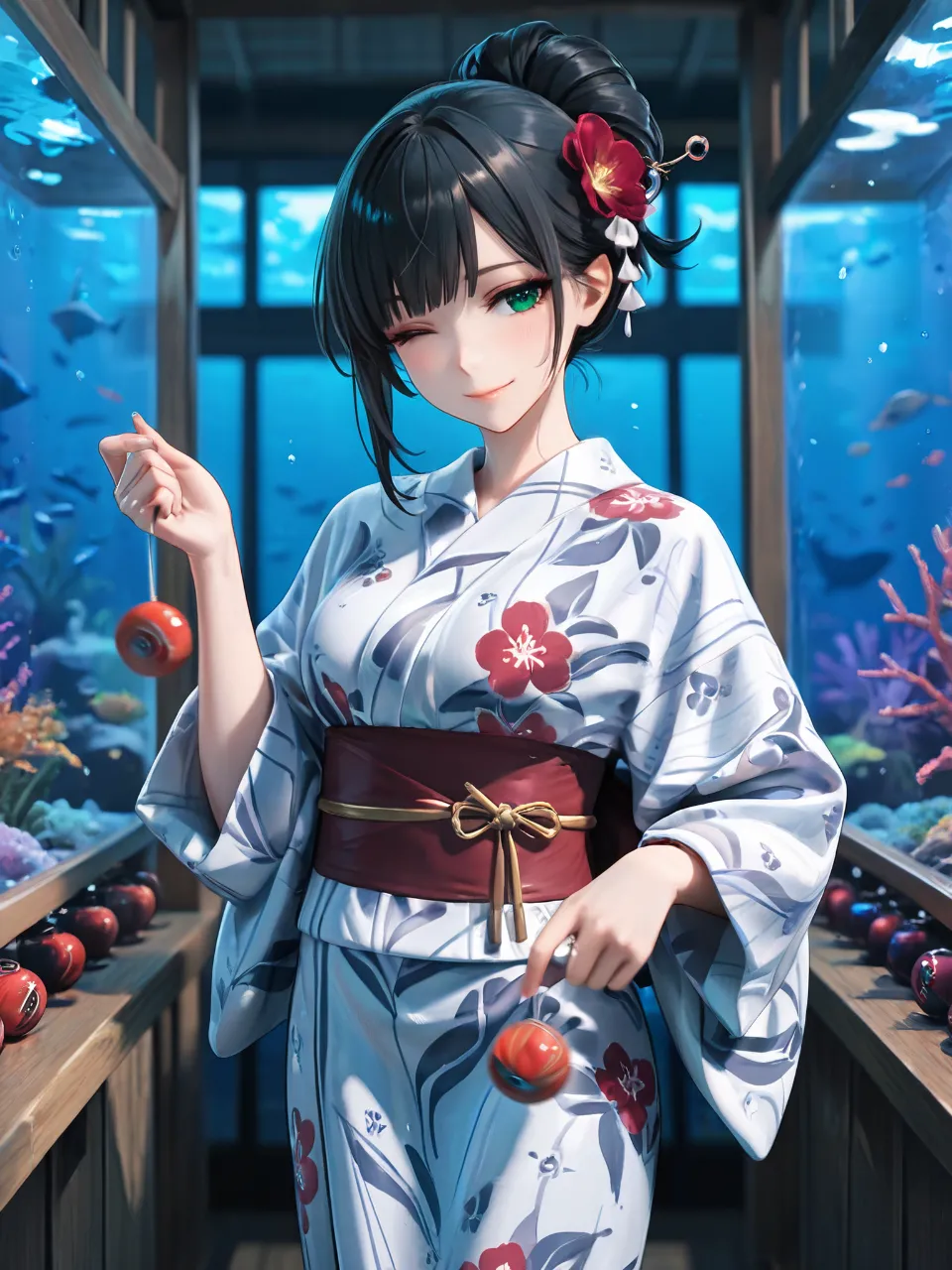 珍しく笑ってる葉月くん