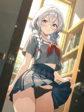 夏の図書室·静けさと本の香り の投稿作品