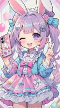 ウサ耳ロリカワギャル娘💕