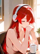 部屋では裸 — 神在月さんのAIイラスト