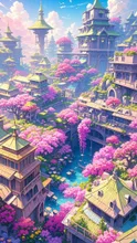 画像生成チャレンジ·建築と自然 の投稿作品