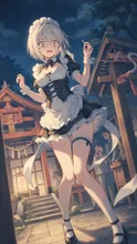 神社で肝試し