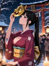 息苦しいなあ — hiro106483さんのAIイラスト