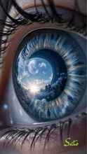 瞳の中の異世界空間