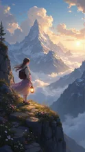 Saria at the Luminous Summit