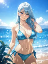 '彼女は — グラビアのAIイラスト|SUPPART