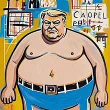 太った男 — N.I.さんのAIイラスト