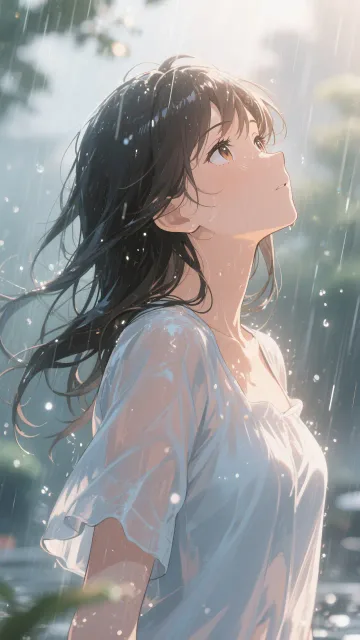 The scent of rain after a… - 雨上がりの匂い