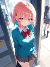 バス停待ち