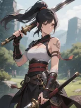 画像生成チャレンジ·強い女 の投稿作品