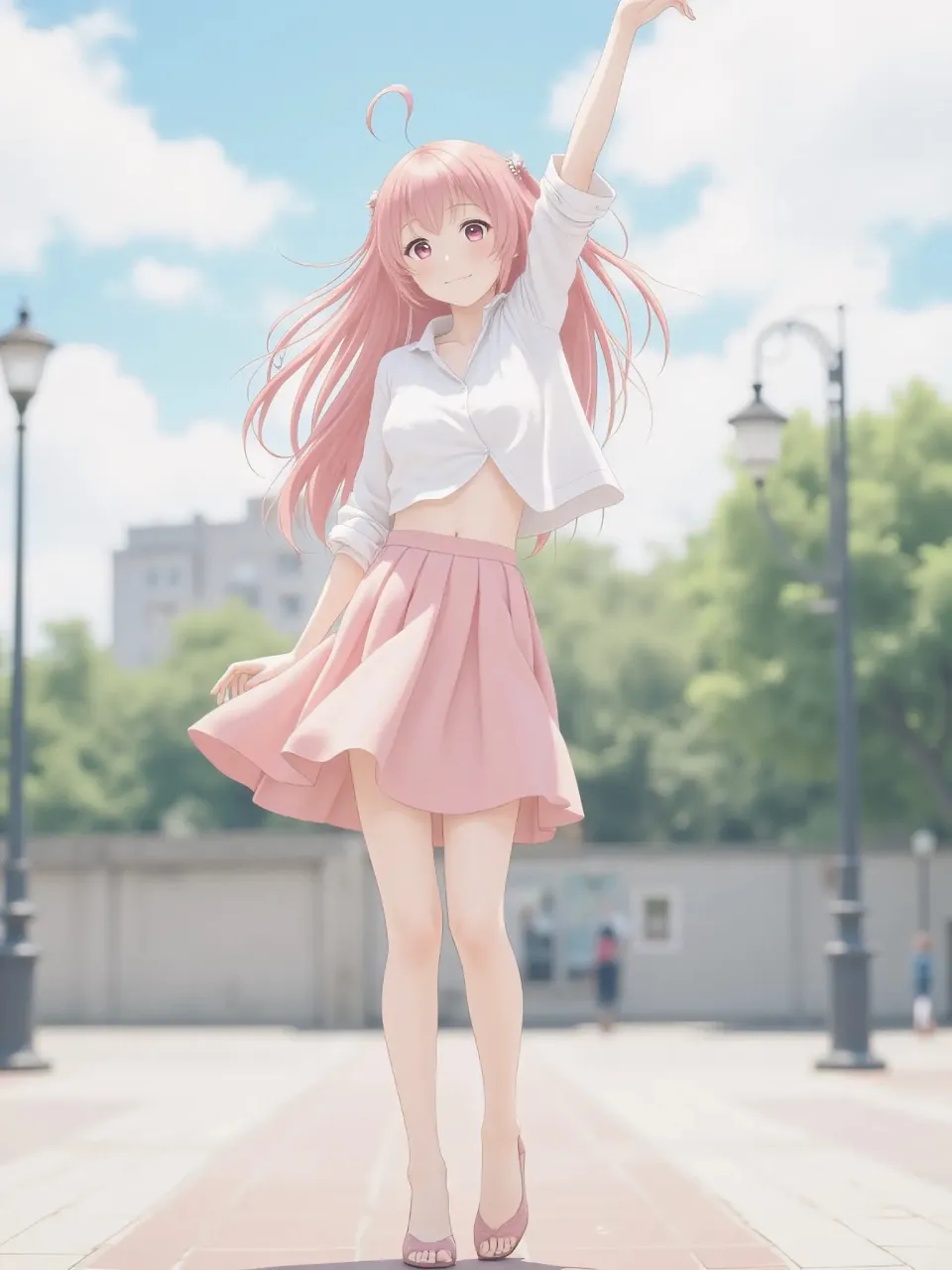 さあみんな集まってー今から体操始めるよー — AGLIさんのAIイラスト