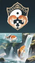 双鯉紋
