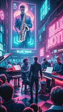 BLUE NOTE — SUPP119179さんのAIイラスト
