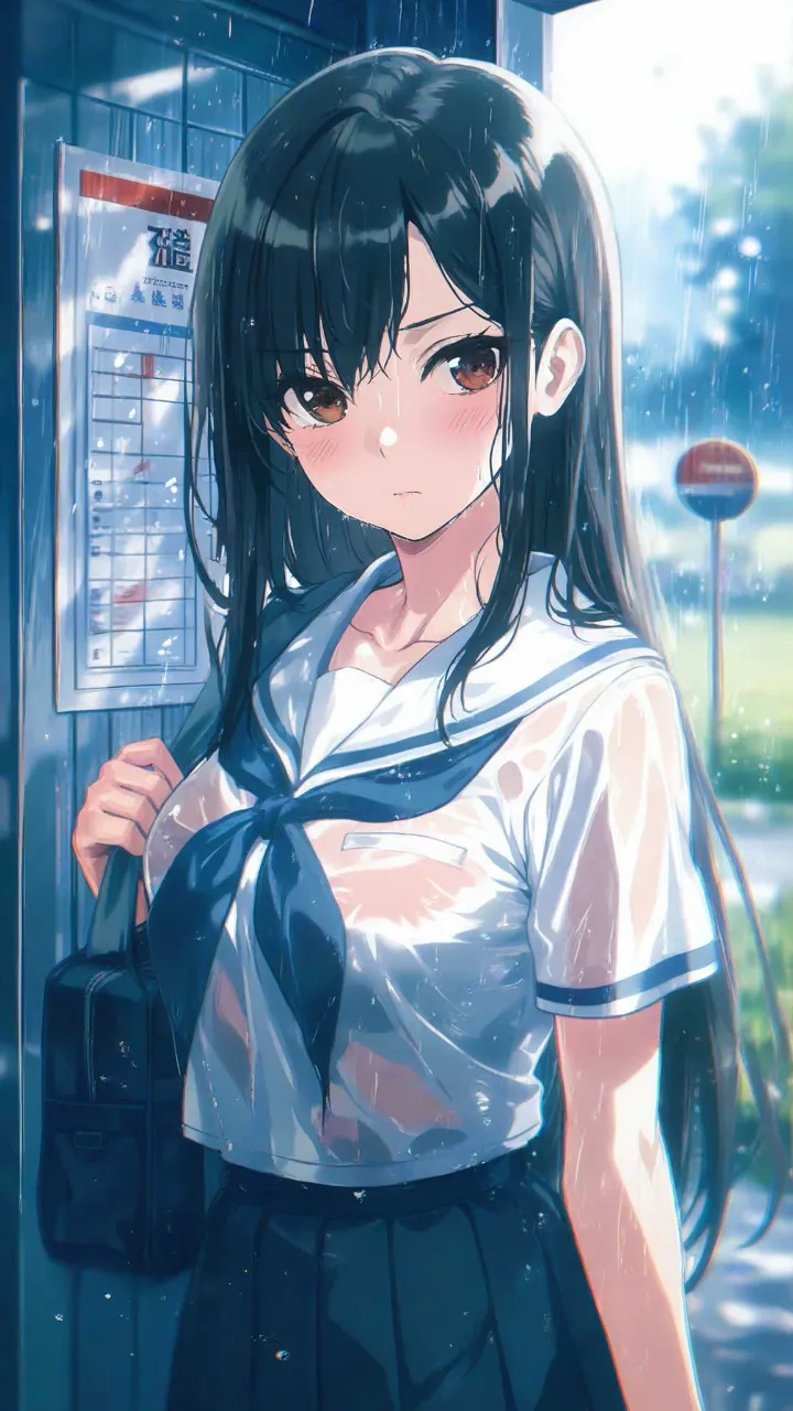 彼女と暮れの通雨