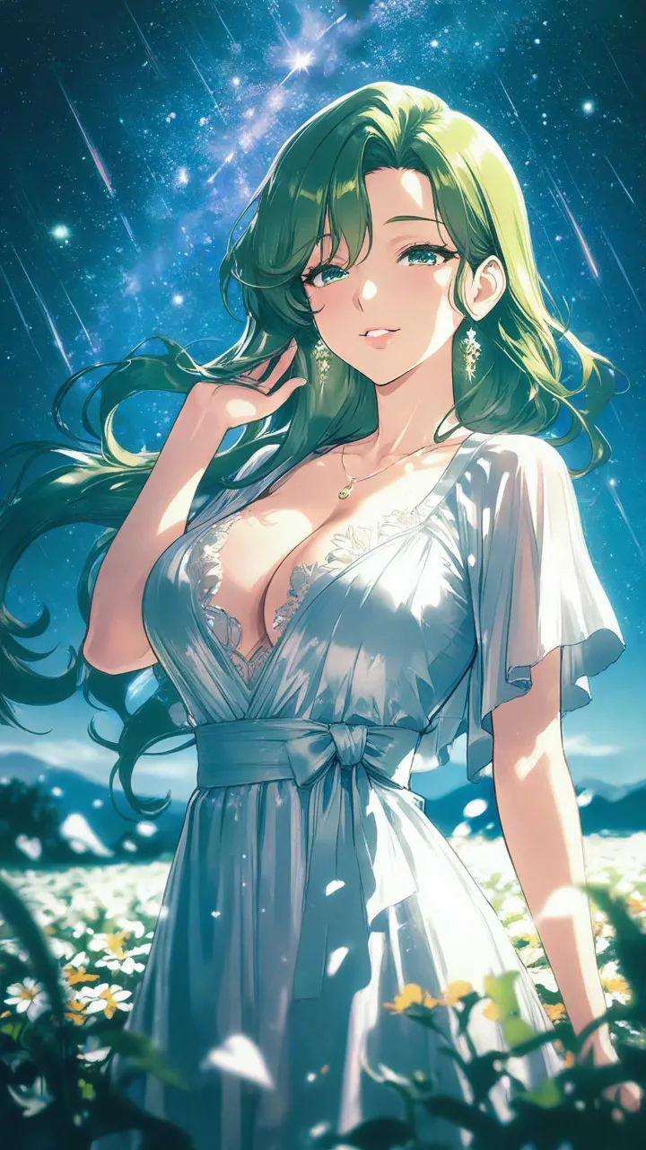星に願いを — 茅乃さんのAIイラスト