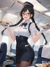 「穂蔵　灯子(ほのぐら　とうこ)」スチュワーデスになる。