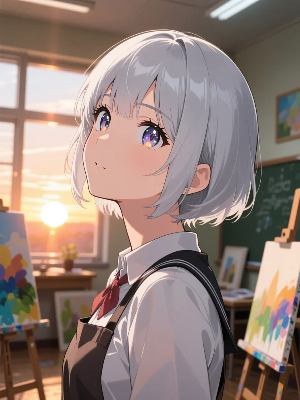 高精度アニメ - 美術部 / やさか