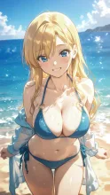 真夏のビキニ美女·灼ける太陽、弾ける素肌 の投稿作品