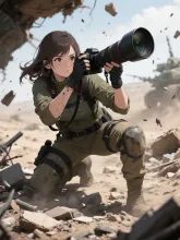 戦場カメラマン！