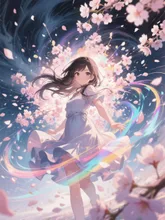 春に染める少女·チャレンジ の投稿作品