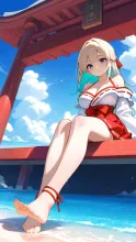 夕焼けと入道雲·初夏チャレンジ の投稿作品