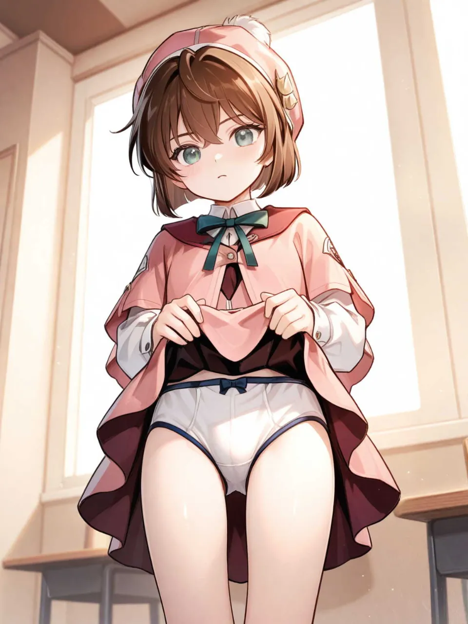 私のブリーフもっとみていいよ — しゅしゅさんのAIイラスト