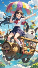 さあ、行くわよ❗️ — AKEYJOさんのAIイラスト