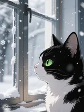 初めての雪