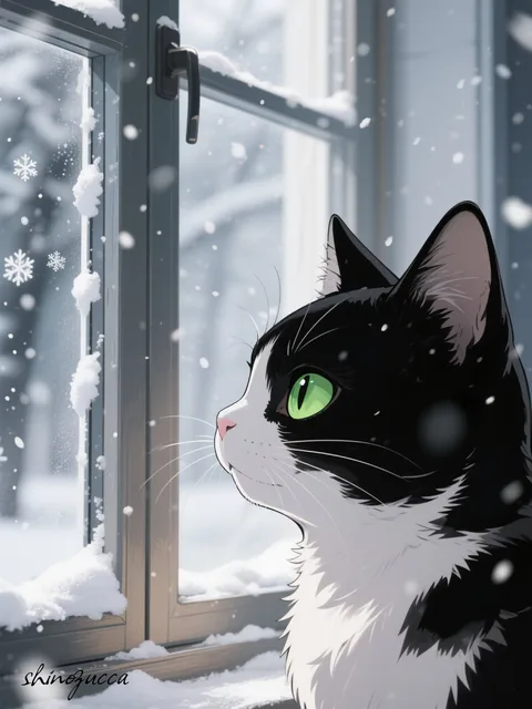 初めての雪
