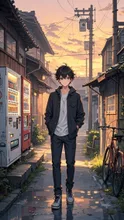 「名前のない時間」 — OreoさんのAIイラスト