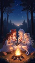 焚き火とココア メロリエルと仲間たち