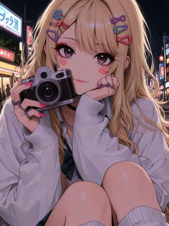 Artwork "デジカメで撮った夜" made with SUPPART