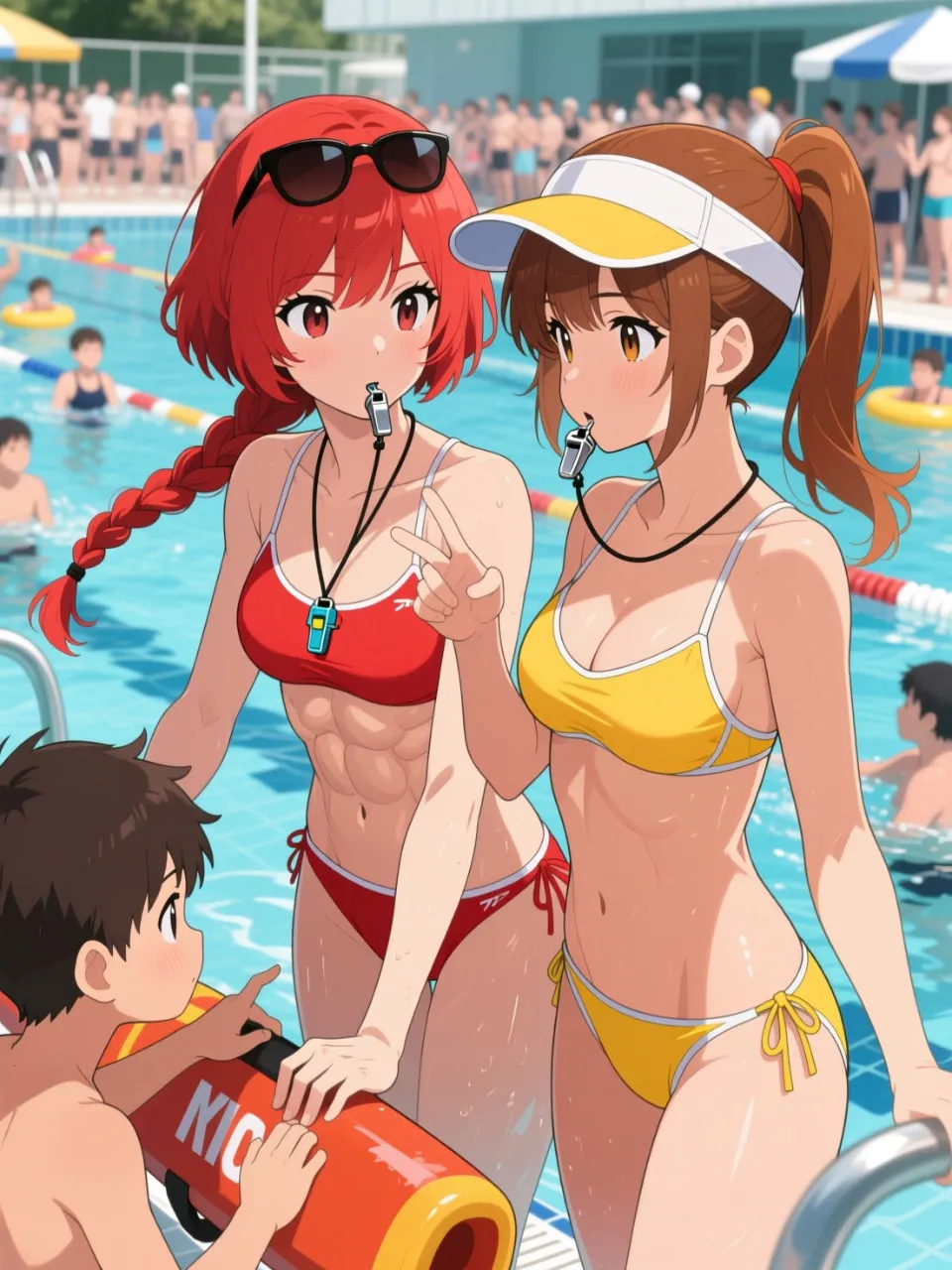 双子と監視員の仕事