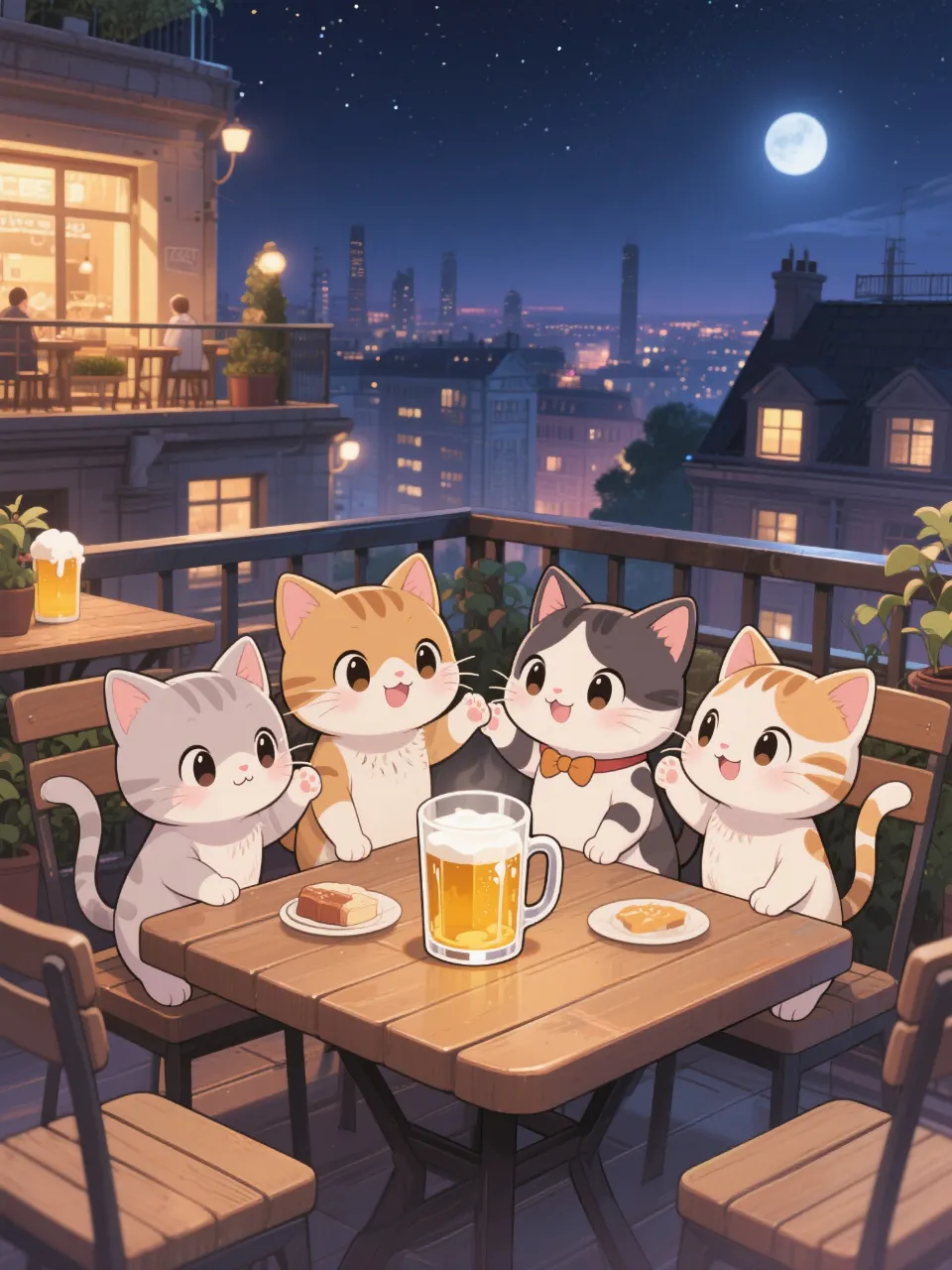 お疲れ様にゃん🐱🐱🐱🐱