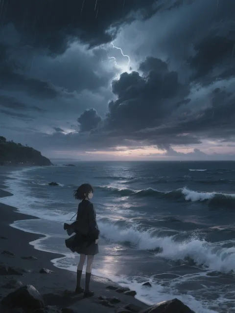 裏切りの夜、孤独な雰囲気